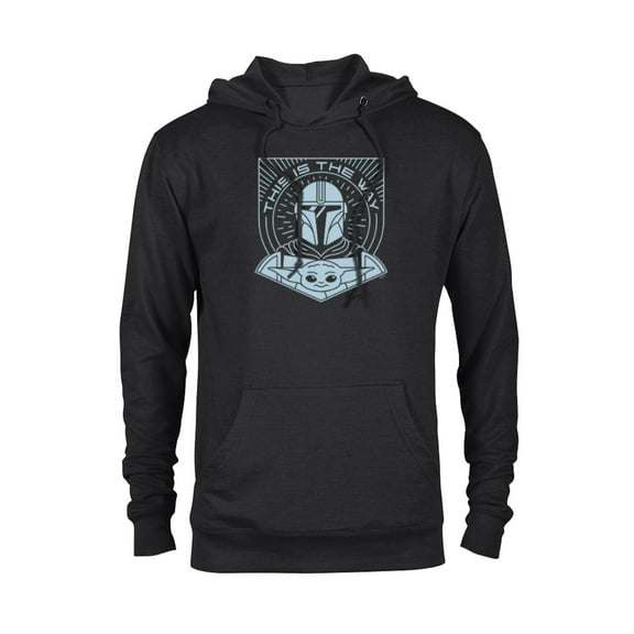 Star Wars The Mandalorian Season 3 Grogu The Way Hyperspace - Pullover Hoodie for Adults - Customized-Black