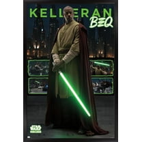 Star Wars: The Mandalorian Season 3 - Kelleran Beq Wall Poster, 14.725" x 22.375" Framed