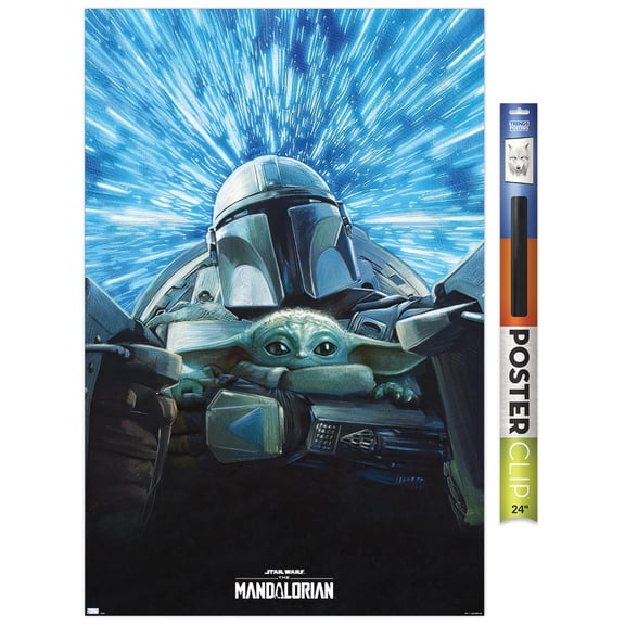 Star Wars: The Mandalorian Season 3 - Lightspeed Wall Poster, 22.375" x 34"