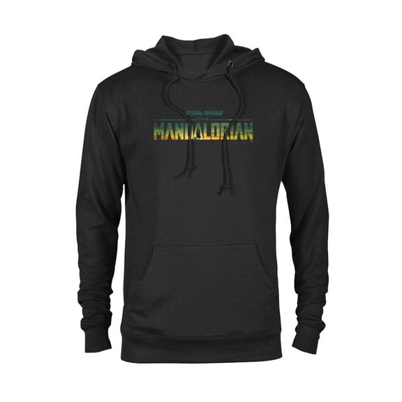 Star Wars The Mandalorian Season 3 Logo Grogu Disney+ - Pullover Hoodie for Adults - Customized-Black