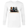 thumbnail image 1 of Star Wars The Mandalorian Season 3 Mandalorian Creed Grogu - Long Sleeve T-Shirt for Men - Customized-White, 1 of 5