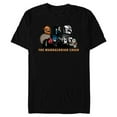 thumbnail image 1 of Star Wars The Mandalorian Season 3 Mandalorian Creed Grogu - Short Sleeve Blended T-Shirt for Adults - Customized-Black, 1 of 5