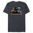thumbnail image 1 of Star Wars The Mandalorian Season 3 Mandalorian Creed Grogu - Short Sleeve Blended T-Shirt for Adults - Customized-Navy Heather, 1 of 5