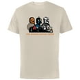 thumbnail image 1 of Star Wars The Mandalorian Season 3 Mandalorian Creed Grogu - Short Sleeve Cotton T-Shirt for Adults - Customized-Natural, 1 of 5