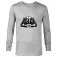 thumbnail image 1 of Star Wars The Mandalorian Season 3 N-1 Starfighter Grogu - Long Sleeve T-Shirt for Men - Customized-Athletic Heather, 1 of 5