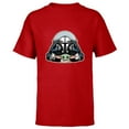 thumbnail image 1 of Star Wars The Mandalorian Season 3 N-1 Starfighter Grogu - Short Sleeve T-Shirt for Kids - Customized-Red, 1 of 5