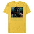 thumbnail image 1 of Star Wars The Mandalorian Season 3 Paz Vizsla Battles - Short Sleeve Blended T-Shirt for Adults - Customized-Yellow, 1 of 5