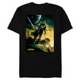 thumbnail image 1 of Star Wars The Mandalorian Season 3 Poster Design - Short Sleeve Blended T-Shirt for Adults - Customized-Black, 1 of 5