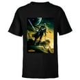 thumbnail image 1 of Star Wars The Mandalorian Season 3 Poster Design - Short Sleeve T-Shirt for Kids - Customized-Black, 1 of 5