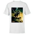 thumbnail image 1 of Star Wars The Mandalorian Season 3 Poster Design - Short Sleeve T-Shirt for Kids - Customized-White, 1 of 5
