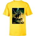 thumbnail image 1 of Star Wars The Mandalorian Season 3 Poster Design - Short Sleeve T-Shirt for Kids - Customized-Yellow, 1 of 5