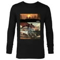 thumbnail image 1 of Star Wars The Mandalorian Season 3 Raptor Rescue Concept Art - Long Sleeve T-Shirt for Men - Customized-Black, 1 of 5