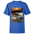 thumbnail image 1 of Star Wars The Mandalorian Season 3 Raptor Rescue Concept Art - Short Sleeve T-Shirt for Kids - Customized-Royal, 1 of 5