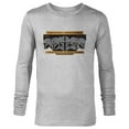 thumbnail image 1 of Star Wars The Mandalorian Season 3 The Mandalorian Creed - Long Sleeve T-Shirt for Men - Customized-Athletic Heather, 1 of 5