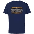 thumbnail image 1 of Star Wars The Mandalorian Season 3 The Mandalorian Creed - Short Sleeve Cotton T-Shirt for Adults - Customized-Navy, 1 of 5