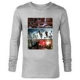 thumbnail image 1 of Star Wars The Mandalorian Season 3 The Return Concept Art - Long Sleeve T-Shirt for Men - Customized-Athletic Heather, 1 of 5