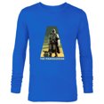 thumbnail image 1 of Star Wars The Mandalorian Season 3 Triangle Grogu Disney+ - Long Sleeve T-Shirt for Men - Customized-Navy, 1 of 5