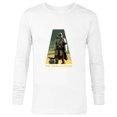 thumbnail image 1 of Star Wars The Mandalorian Season 3 Triangle Grogu Disney+ - Long Sleeve T-Shirt for Men - Customized-White, 1 of 5