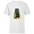 thumbnail image 1 of Star Wars The Mandalorian Season 3 Triangle Grogu Disney+ - Short Sleeve T-Shirt for Kids - Customized-White, 1 of 5