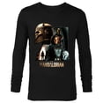 thumbnail image 1 of Star Wars The Mandalorian Season 3 the Armorer and Bo-Katan - Long Sleeve T-Shirt for Men - Customized-Black, 1 of 5