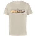thumbnail image 1 of Star Wars The Mandalorian Series Logo - Short Sleeve Cotton T-Shirt for Adults - Customized-Natural, 1 of 5