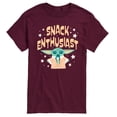 thumbnail image 1 of Star Wars - The Mandalorian Snack Enthusiast Grogu - Men's Short Sleeve Graphic T-Shirt, 1 of 5