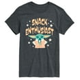 thumbnail image 1 of Star Wars - The Mandalorian Snack Enthusiast Grogu - Men's Short Sleeve Graphic T-Shirt, 1 of 5