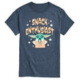 thumbnail image 1 of Star Wars - The Mandalorian Snack Enthusiast Grogu - Men's Short Sleeve Graphic T-Shirt, 1 of 5