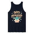 thumbnail image 1 of Star Wars - The Mandalorian Snack Enthusiast Grogu - Men's Sleeveless Graphic Tank, 1 of 4