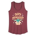 thumbnail image 1 of Star Wars - The Mandalorian Snack Enthusiast Grogu - Wo Men's Racerback Graphic Tank Top, 1 of 4