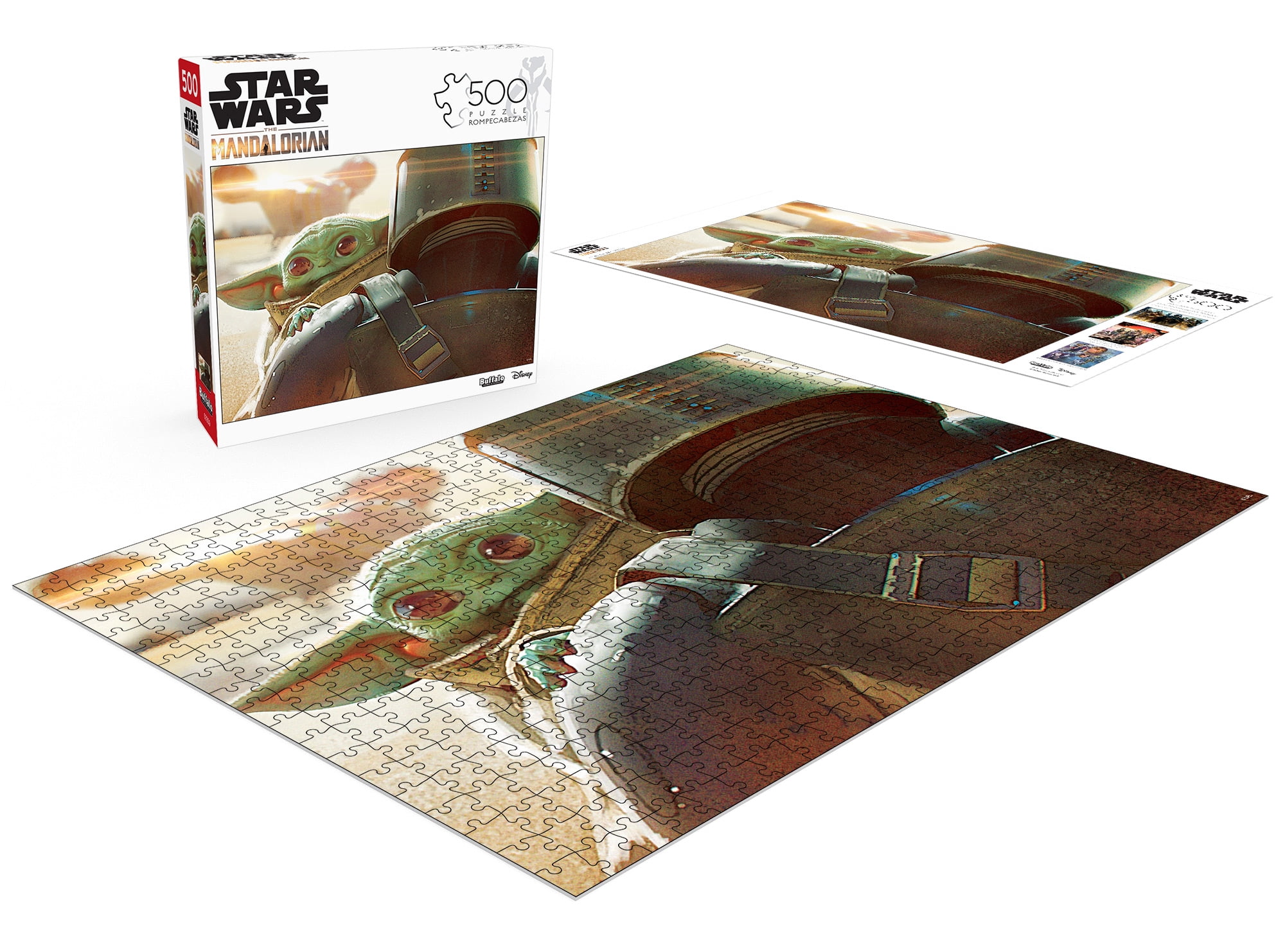 Star Wars The Mandalorian 500ピースジグソーパズル Buffalo Games Star Wars The Mandalorian & Child 500-Piece