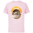 thumbnail image 1 of Star Wars The Mandalorian The Child Awakens - Short Sleeve Cotton T-Shirt for Adults - Customized-Soft Pink, 1 of 5