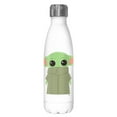 thumbnail image 1 of Star Wars: The Mandalorian The Child Cartoon Shy  Stainless Steel Water Bottle White 17 oz., 1 of 3