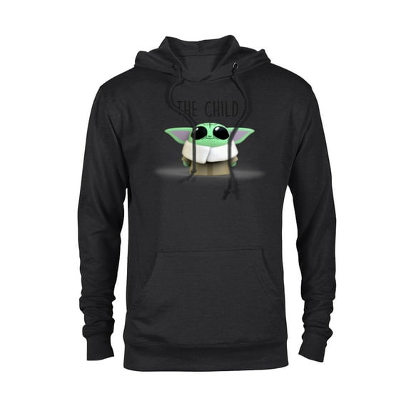 Star Wars The Mandalorian The Child Emoticon - Pullover Hoodie for Adults - Customized-Black