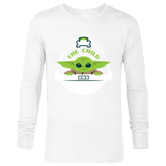Star Wars The Mandalorian The Child Floating Pod Frog Snack - Long Sleeve T-Shirt for Men - Customized-White