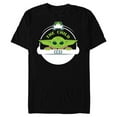thumbnail image 1 of Star Wars The Mandalorian The Child Floating Pod Frog Snack - Short Sleeve Blended T-Shirt for Adults - Customized-Black, 1 of 5