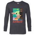 thumbnail image 1 of Star Wars The Mandalorian The Child Funny It's My Birthday - Long Sleeve T-Shirt for Men - Customized-Charcoal Heather, 1 of 5