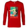 thumbnail image 1 of Star Wars The Mandalorian The Child Funny It's My Birthday - Long Sleeve T-Shirt for Men - Customized-New Red, 1 of 5