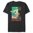 thumbnail image 1 of Star Wars The Mandalorian The Child Funny It's My Birthday - Short Sleeve Blended T-Shirt for Adults - Customized-Dark Heather, 1 of 5