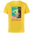 thumbnail image 1 of Star Wars The Mandalorian The Child Funny It's My Birthday - Short Sleeve Cotton T-Shirt for Adults - Customized-Yellow, 1 of 5