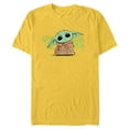thumbnail image 1 of Star Wars The Mandalorian The Child Green St. Patrick's Day - Short Sleeve Blended T-Shirt for Adults - Customized-Yellow, 1 of 5