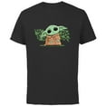 thumbnail image 1 of Star Wars The Mandalorian The Child Green St. Patrick's Day - Short Sleeve Cotton T-Shirt for Adults - Customized-Black, 1 of 5
