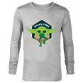 thumbnail image 1 of Star Wars The Mandalorian The Child Grogu Frog Snack Time - Long Sleeve T-Shirt for Men - Customized-Athletic Heather, 1 of 5