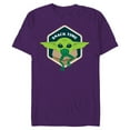thumbnail image 1 of Star Wars The Mandalorian The Child Grogu Frog Snack Time - Short Sleeve Blended T-Shirt for Adults - Customized-Purple, 1 of 5