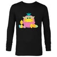 thumbnail image 1 of Star Wars The Mandalorian Grogu Cute Happy Easter Friends - Long Sleeve T-Shirt for Men - Customized-Black, 1 of 5