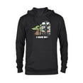 thumbnail image 1 of Star Wars The Mandalorian The Child I Said No Egg Container - Pullover Hoodie for Adults - Customized-Black, 1 of 5