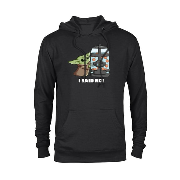 Star Wars The Mandalorian The Child I Said No Egg Container - Pullover Hoodie for Adults - Customized-Black