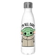 thumbnail image 1 of Star Wars: The Mandalorian The Child I'm all ears  Stainless Steel Water Bottle White 17 oz., 1 of 3