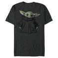 thumbnail image 1 of Star Wars The Mandalorian The Child Illustration - Short Sleeve Blended T-Shirt for Adults - Customized-Dark Heather, 1 of 5