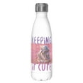 thumbnail image 1 of Star Wars: The Mandalorian The Child Keeping It Cute  Stainless Steel Water Bottle White 17 oz., 1 of 3